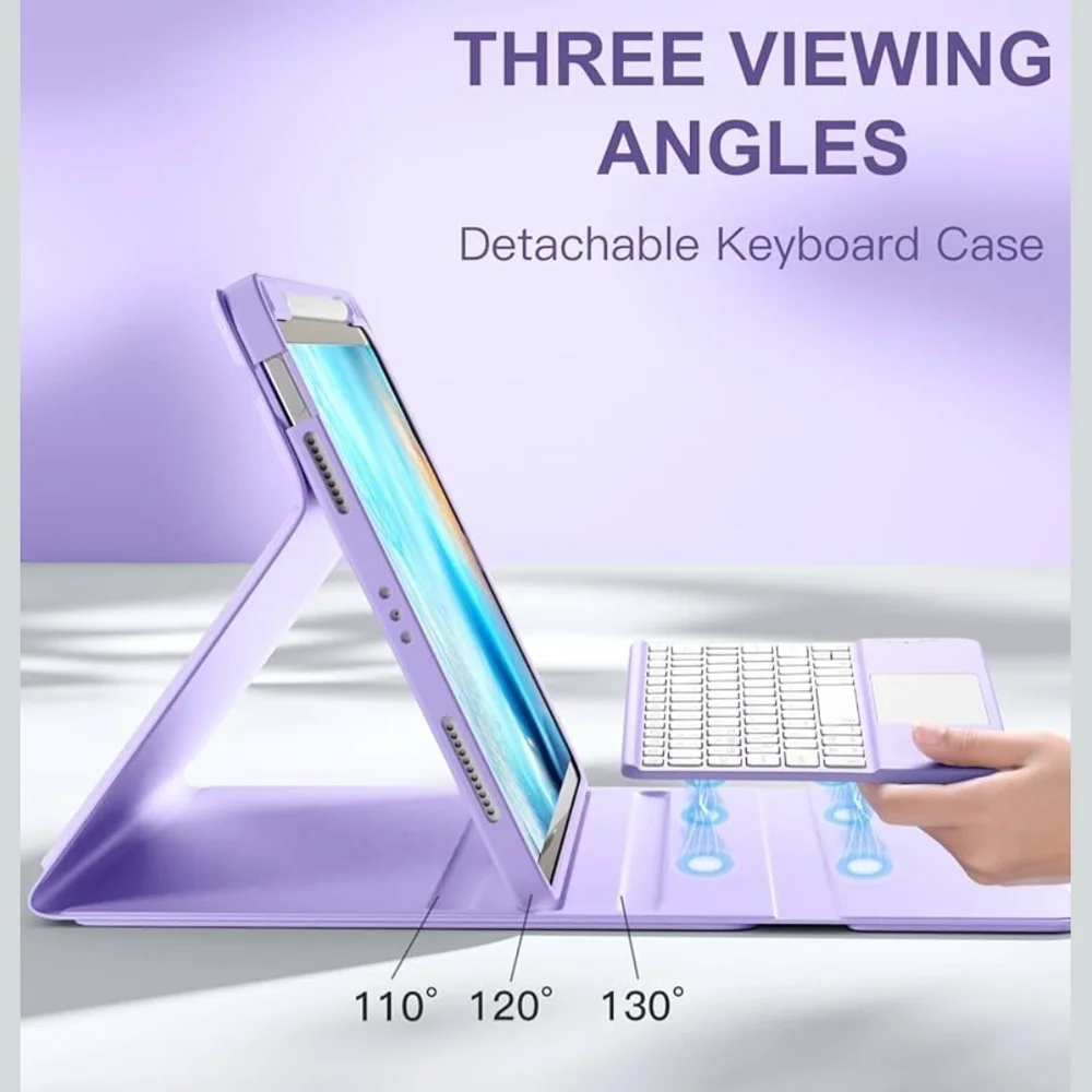 Purple Wireless Keyboard Case